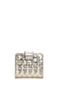 کیف پول طلایی زنانه دری مد