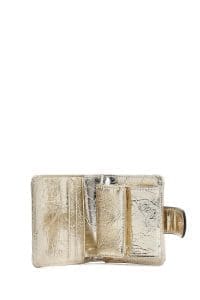 کیف پول طلایی زنانه دری مد