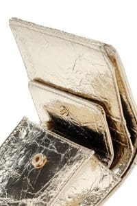 کیف پول طلایی زنانه دری مد