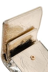 کیف پول طلایی زنانه دری مد