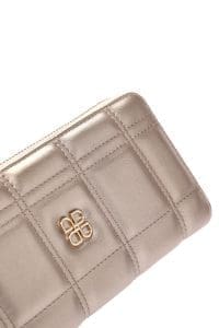 کیف پول طلایی زنانه دری مد