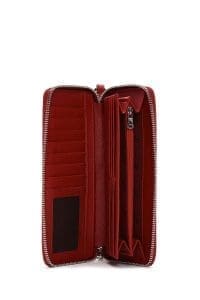 کیف پول قرمز زنانه دری مد