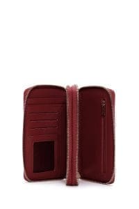 کیف پول قرمز زنانه دری مد