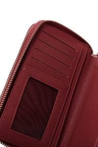 کیف پول قرمز زنانه دری مد