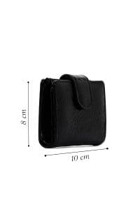 کیف پول مشکی زنانه دری مد