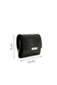 کیف پول مشکی زنانه دری مد