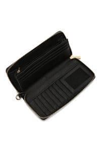 کیف پول مشکی زنانه دری مد