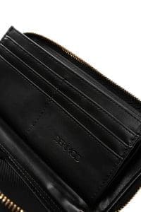 کیف پول مشکی زنانه لحافی دری مد