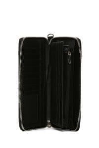 کیف پول مشکی زنانه لحافی دری مد