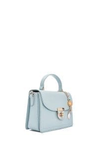 کیف کراس بادی زنانه آبی بند بلند با جزئیات اکسسوری دری مد