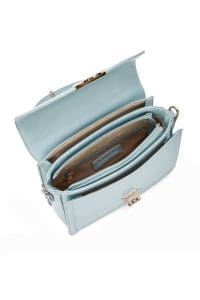 کیف کراس بادی زنانه آبی بند بلند با جزئیات اکسسوری دری مد
