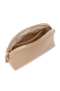 کیف کراس بادی زنانه بافت بژ بند بلند دری مد