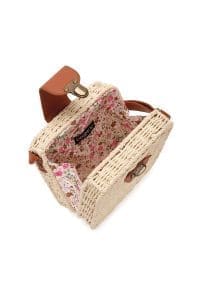 کیف کراس بادی زنانه حصیری کرم بند بلند دری مد