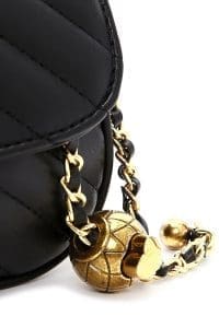 کیف کراس بادی زنانه مینی مشکی کاپیتونه بند بلند دری مد