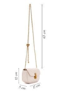 کیف کراس بادی زنانه مینی کرم کاپیتونه بند بلند دری مد