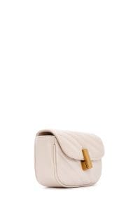 کیف کراس بادی زنانه مینی کرم کاپیتونه بند بلند دری مد