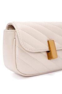 کیف کراس بادی زنانه مینی کرم کاپیتونه بند بلند دری مد