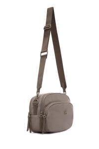 کیف کراس بادی زنانه پارچه‌ای مینی بژ بند بلند دری مد