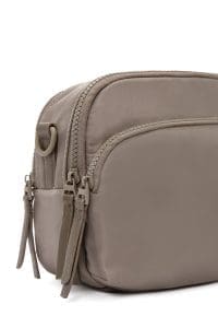 کیف کراس بادی زنانه پارچه‌ای مینی بژ بند بلند دری مد