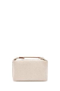 کیف کراس بادی زنانه چرم بژ بند بلند دری مد