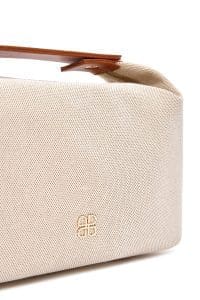 کیف کراس بادی زنانه چرم بژ بند بلند دری مد