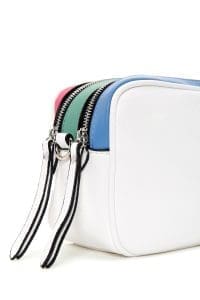 کیف کراس بادی زنانه چرم سفید بند بلند دری مد