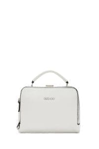 کیف کراس بادی زنانه چرم سفید بند بلند دری مد