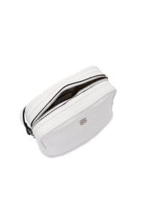 کیف کراس بادی زنانه چرم سفید بند بلند دری مد