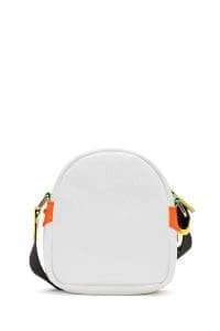 کیف کراس بادی زنانه چرم سفید بند بلند دری مد