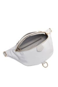 کیف کراس بادی زنانه چرم طوسی دری مد