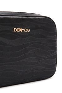 کیف کراس بادی زنانه چرم مشکی بند بلند دری مد