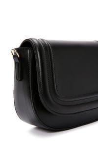 کیف کراس بادی زنانه چرم مشکی بند بلند دری مد