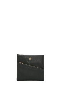 کیف کراس بادی زنانه چرم مشکی بند بلند دری مد