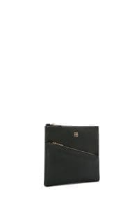 کیف کراس بادی زنانه چرم مشکی بند بلند دری مد