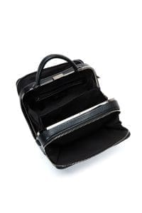 کیف کراس بادی زنانه چرم مشکی بند بلند دری مد