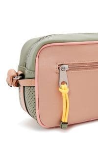 کیف کراس بادی زنانه چرم پودری بند بلند دری مد