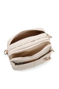 کیف کراس بادی زنانه چرم کرم بند بلند دری مد