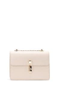 کیف کراس بادی زنانه کلاسیک مینی کرم با بند زنجیری بلند دری مد