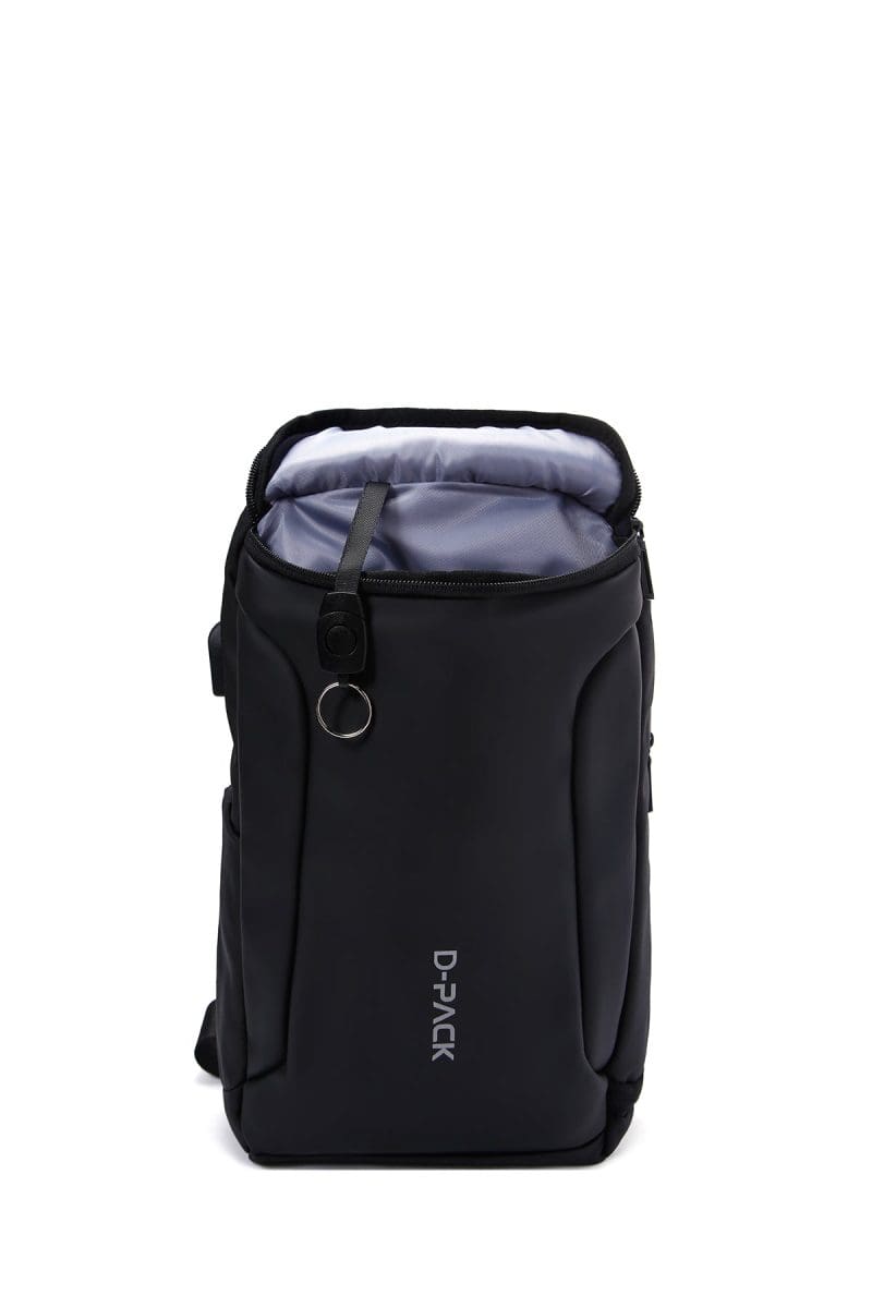 کیف کراس بادی پارچه ای مشکی مردانه D-PACK دری مد