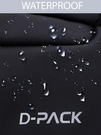 کیف کراس بادی پارچه ای مشکی مردانه D-PACK دری مد