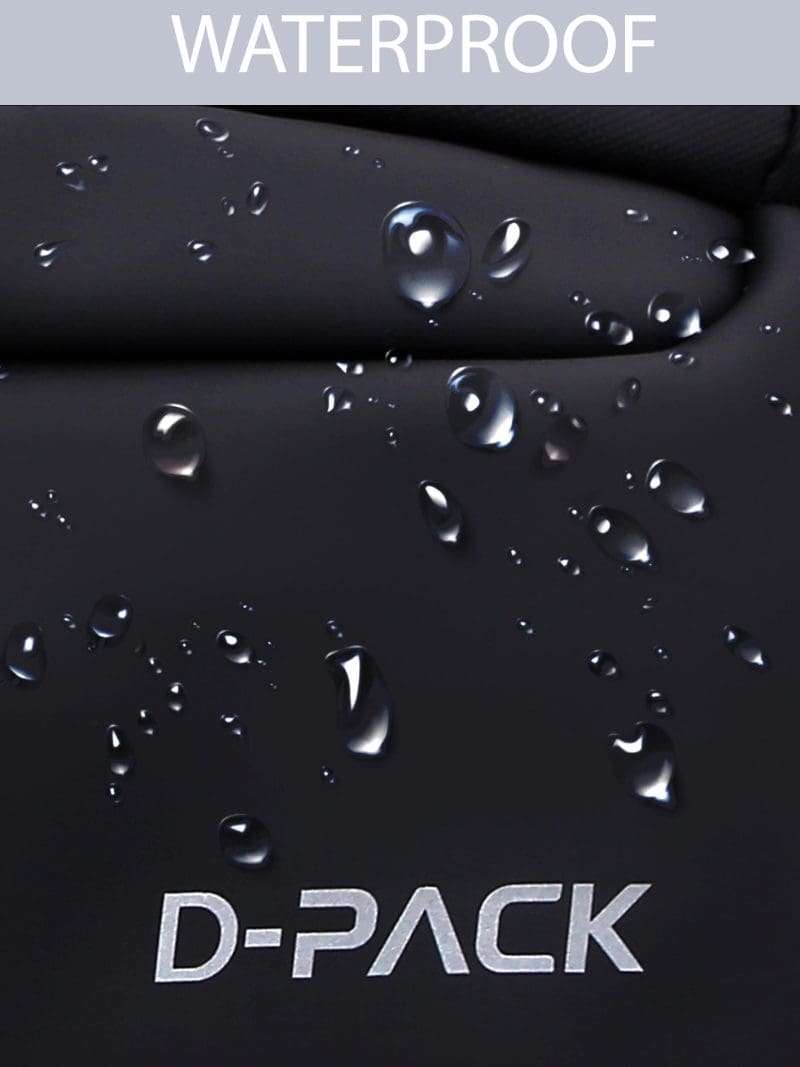 کیف کراس بادی پارچه ای مشکی مردانه D-PACK دری مد