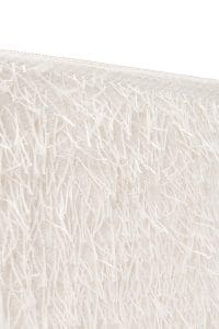 کیف کلاچ زنانه سفید بند بلند زنجیریدری مد