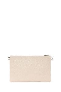 کیف کلاچ زنانه کرم بند بلند زنجیری دری مد