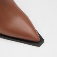 بوت زنانه چرم قهوه ای طبیعی FINEAS-TR – ALDO