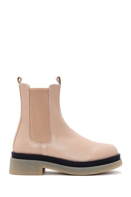 بوت چلسی بژ زنانه دری مد