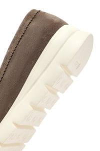 لوفر زنانه ویزون پاشنه بلند بند دار جیر راحتی دری مد