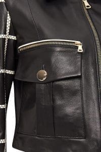 کت چرمی کوتاه مشکی زنانه کاپری دری مد