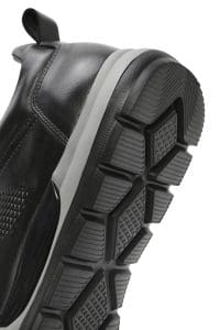 کتونی مردانه چرم مشکی بنددار کژوال دری مد