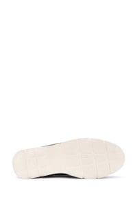 کفش لوفر زنانه مشکی راحتی با سگک دری مد