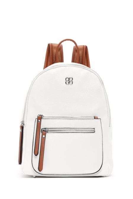 کوله پشتی سفید زنانه دری مد